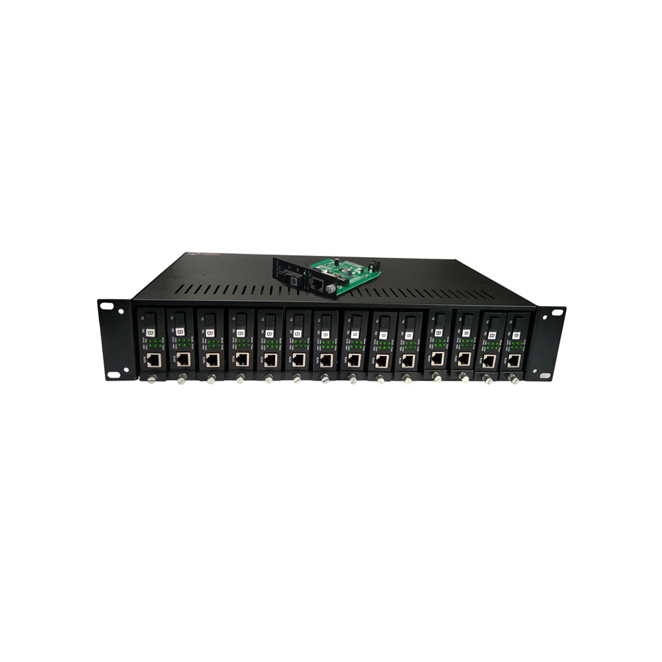 DVOP-J2-S14         集中管理型收发器（ 2U14槽机架）