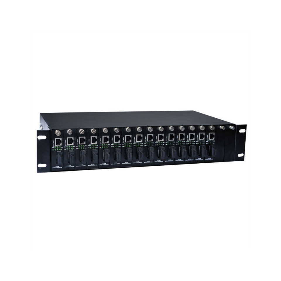DVOP-J2-S16       集中管理型收发器（ 2U16槽机架）