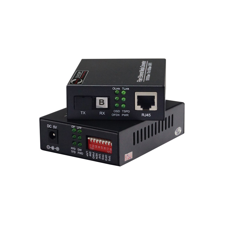 DVOP-IN-A/B-M-EM1-OM1         百兆管理型光纤收发器
