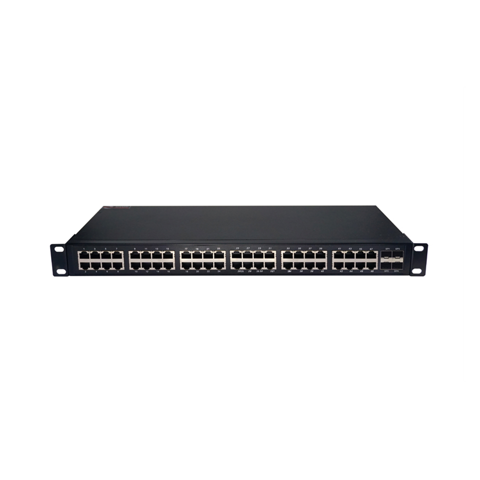 DVOP-IN-IM3-EGP48-OQ4   万兆三层4光48电智慧管理型POE交换机