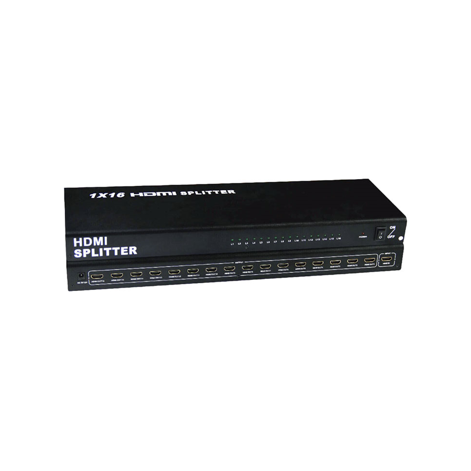 1X16 HDMI 分配器