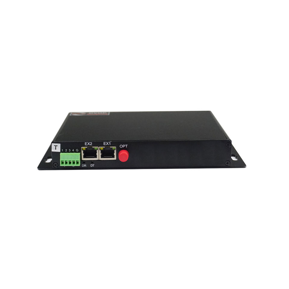 DVOP-IN-H-EM2  100 Mbit/s 2-channel physical isolation network optical transceiver