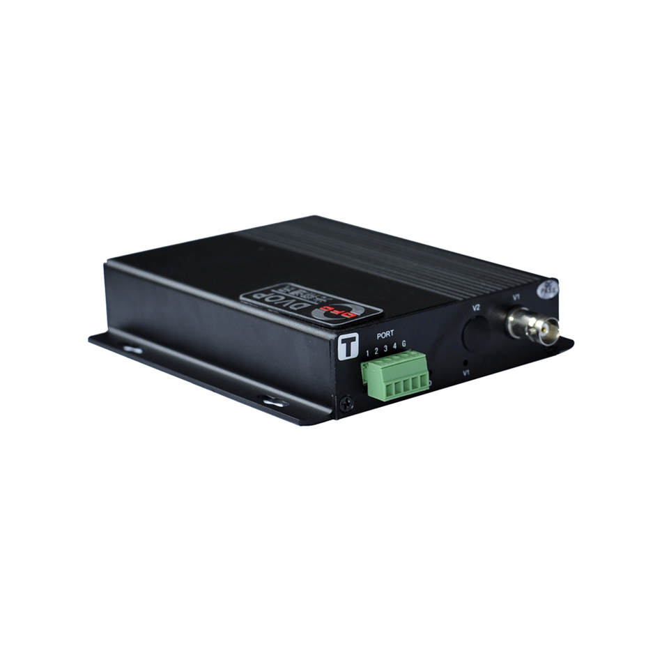 DVOP-VE-VS01-I1    Half duplex bidirectional video superposition voltage visual intercom optical terminal