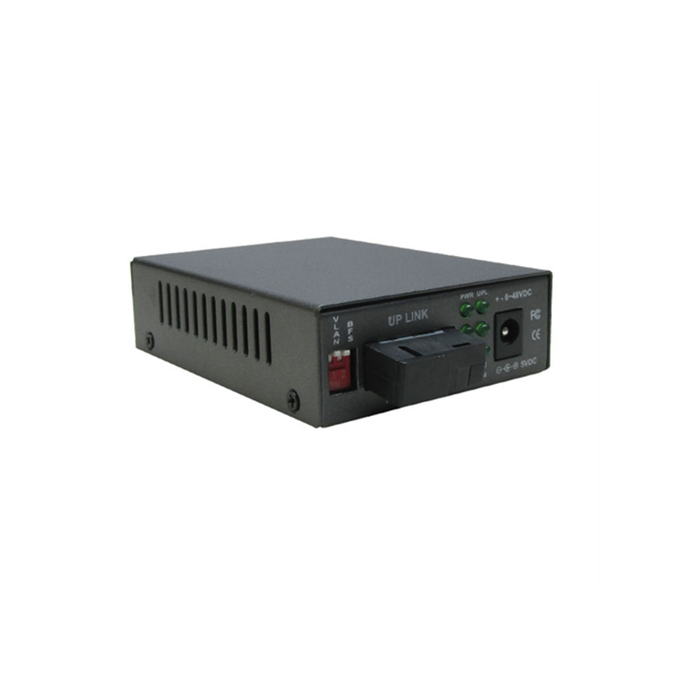 DVOP-IN-A/B-EG4-OG1     Full gigabit 1 optical 4 electrical transceiver
