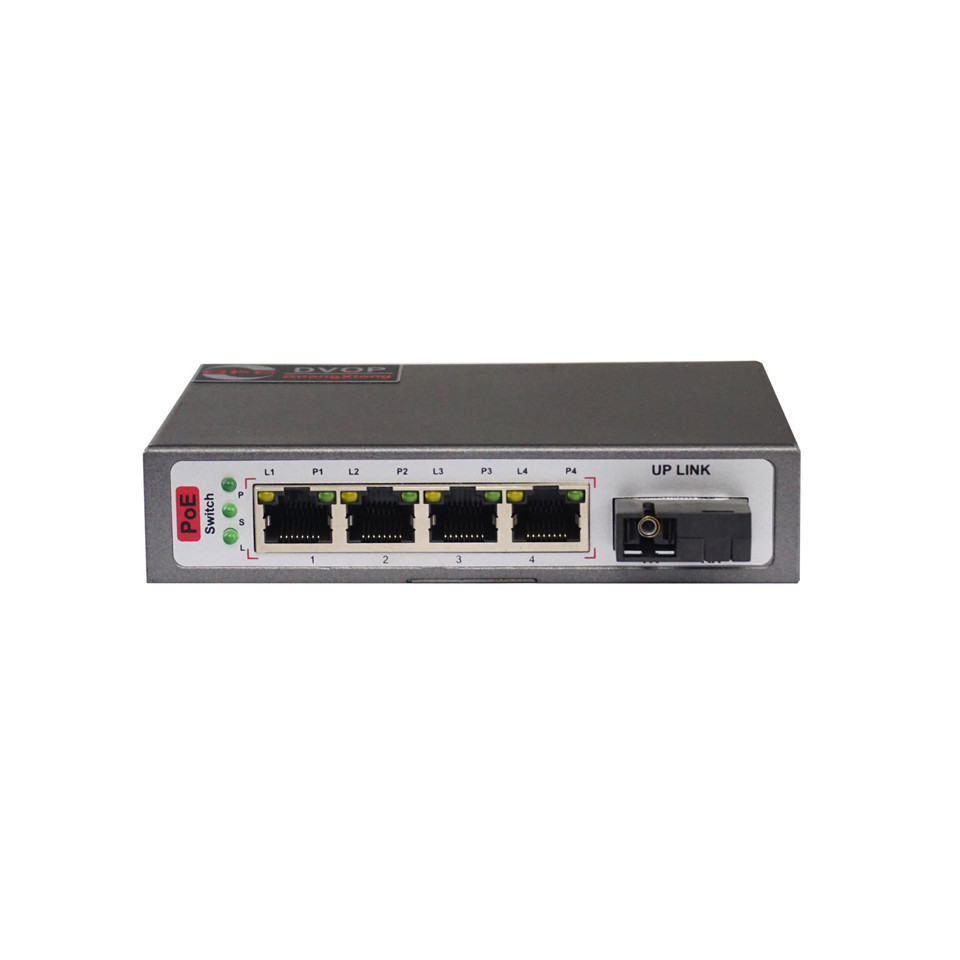DVOP-IN-EMP4-OM1   100 Gbit/s optical and 4 Gbit/s POE Fibre Channel switch